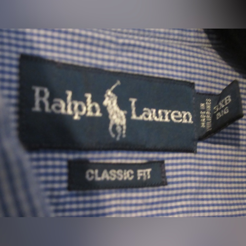 Men’s Ralph Lauren shirt. 3XB - Picture 5 of 5